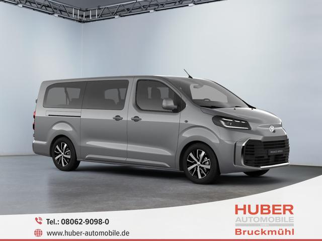 Toyota Proace Verso - 2,0 D-4 L2 8-Sitzer ACC 2ZoKlima Standheizung Navigation 17 Zoll Alufelgen Parksensoren R&uuml;ckfahrkamera LED Scheinwerfer