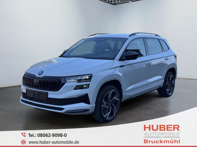 Skoda Karoq - Sportline 2,0 TDI DSG 2ZKlimaautomatik Canton Anh&auml;ngerkupplung Totewinkel Assistent 2 x Einparkhilfe Kamera 19 Zoll Felgen adaptiver Tempomat 5J Garantie