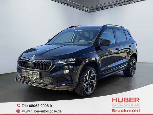 Skoda Karoq - Sportline 2,0 TDI DSG 2ZKlimaautomatik Canton Anh&auml;ngerkupplung Totewinkel Assistent 2 x Einparkhilfe Kamera 19 Zoll Felgen adaptiver Tempomat 5J Garantie