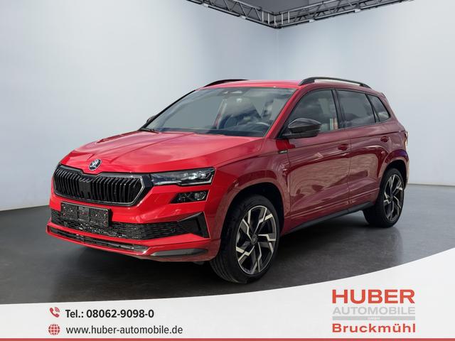 Skoda Karoq - Sportline 2,0 TSI 4x4 DSG 2ZKlimaautomatik Canton Anh&auml;ngerkupplung Totewinkel Assistent 2 x Einparkhilfe Kamera 19 Zoll Felgen adaptiver Tempomat 5J Garantie