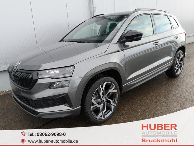 Skoda Karoq - Sportline 2.0TDI DSG 4x4 AHK Matrix Pano Sound Leder 19 Zoll