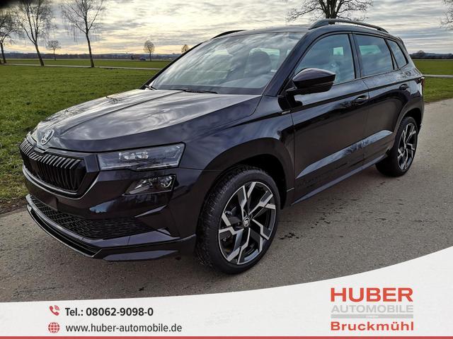 Skoda Karoq - Sportline 2.0TDI DSG 4x4 AHK Matrix Leder 19 Zoll