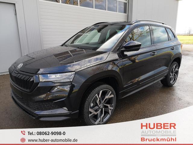 Skoda Karoq - Sportline 2.0TDI DSG AHK Matrix Leder 19 Zoll