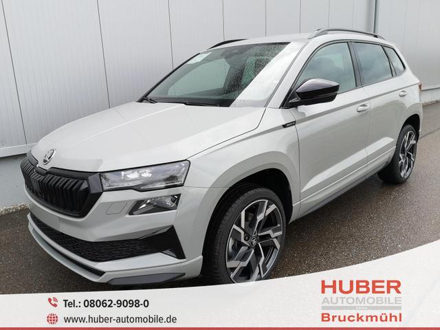 Skoda Karoq - Sportline 2.0TDI DSG AHK Matrix Leder 19 Zoll