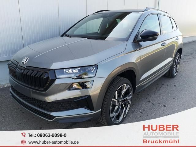 Skoda Karoq - Sportline 2.0TDI DSG AHK Matrix Pano Sound Leder 19 Zoll