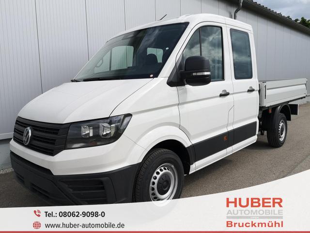 Volkswagen Crafter Pritschenwagen - Doka 35 Pritsche DSG PDC Tempomat 7 Sitzer