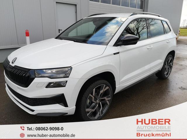 Skoda Karoq - Sportline 2.0TDI DSG 4x4 AHK Matrix Leder 19 Zoll