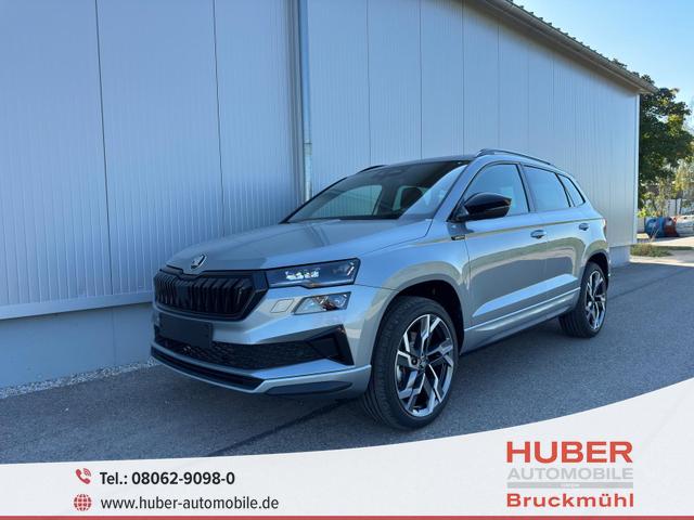 Skoda Karoq - Sportline 2.0TDI DSG 4x4 AHK Matrix Leder 19 Zoll