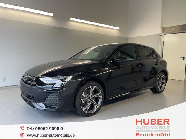 Audi A3 Sportback - S line TFSI quattro GV3+AHK+Alu18+Navi+Cam+eHeck+Sound+ACC+OptikSchwarz