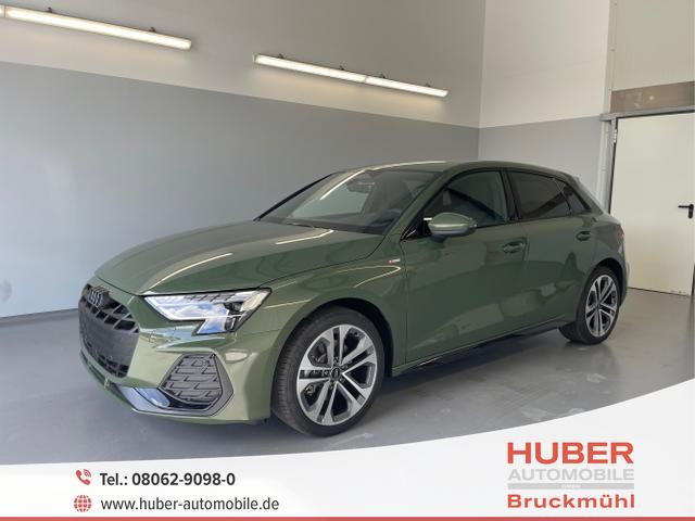 Audi A3 Sportback - S line TFSI quattro GV3+AHK+Matrix+Alu18+Navi+Cam+eHeck+Sound+ACC+Black