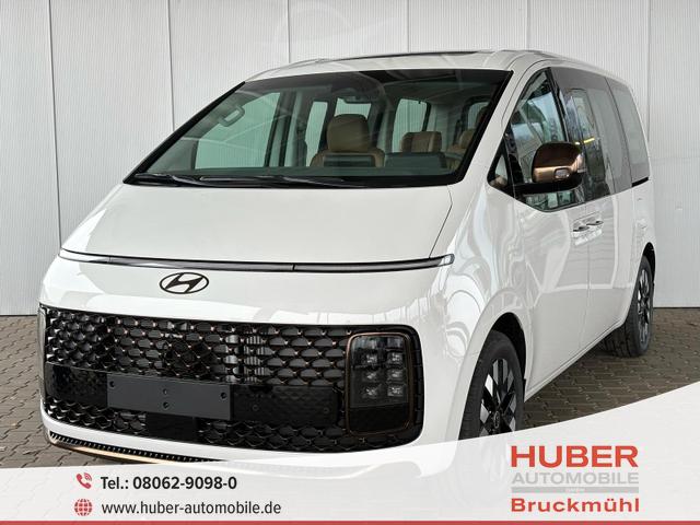 Hyundai Staria - Luxury 1.6 T-GDi HEV 2WD 7-Sitzer / ACC 360° Kam. Pano 4x Shz Elek. Klappe + Schiebetür *Frei Haus geliefert, ab der 2. Bestellung*