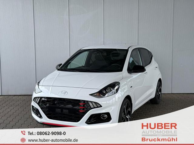 Hyundai i10 - 1.0 T-GDI 90 PS 5MT N Line 5 Sitzer / Navi Sitz + Lenkradheizung Klimaautomatik Einparkhilfe H Kamera