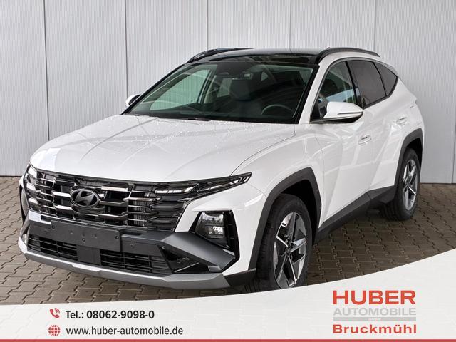 Hyundai TUCSON - E-Motion 1.6 T-GDI 2WD 48V DCT / Panoramadach ACC Sitz + Lenkradheizung LED Navi PDC V&H Kamera Alu 18"