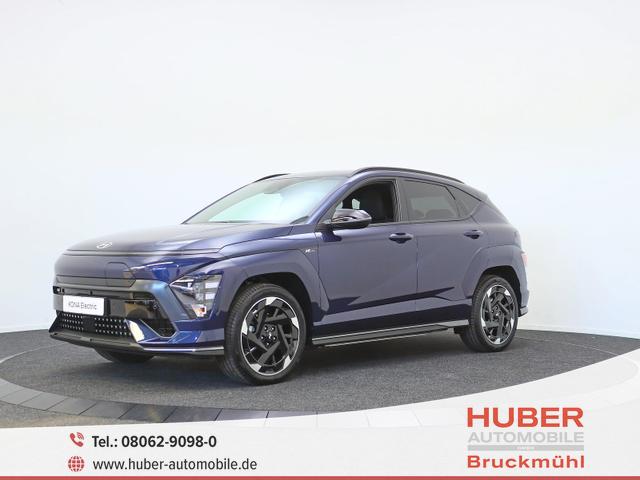Hyundai KONA Elektro - N-Line 64,8 kWh / Bose ACC PDC V&H + Kamera Keyless Sitz Lenkradheiz. LED Alu 19"