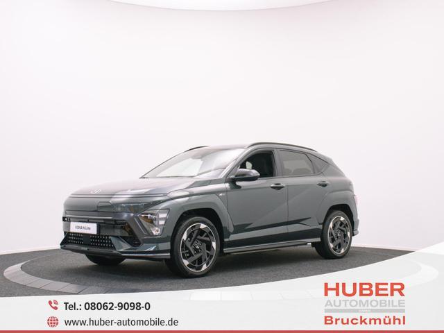 Hyundai KONA Elektro - N-Line 64,8 kWh / Bose ACC PDC V&H + Kamera Keyless Sitz Lenkradheiz. LED Alu 19"