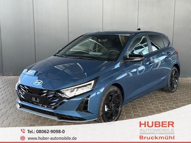 Hyundai i20 - Style 1.0 T-GDI BLACK LINE / Navi Fernlichtassistent Spurhalteassistent ACC Kamera Sitz + Lenkradheizung LED