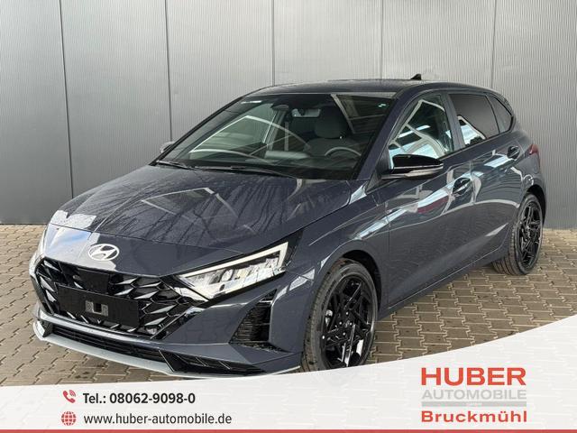 Hyundai i20 - Black-Line STYLE 1.0 T-GDi 7-DCT / Navi Tempomat Spurhalteassistent Kamera Sitz + Lenkradheizung LED Alu 17''