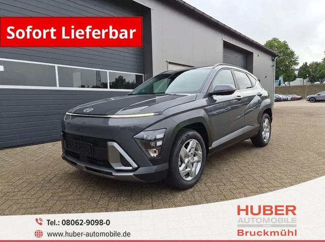 Hyundai KONA - Trend 1.6 T-GDI 150PS Automatik Voll-LED-Scheinw. Sitzheizung Lenkradheizung ACC Klimaautomatik Navi Touchscreen DAB+ Apple CarPlay + Android Auto PDC v+h R&uuml;ckf.Kamera 2xKeyless 17-LM