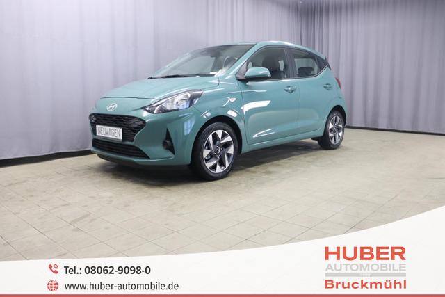 Hyundai i10 - Comfort 1.2 5MT 62kW (84 PS) Radio mit DAB, Apple CarPlay & Android Auto, Rückfahrkamera, 15" Leichtmetallfelgen, Tempolimitassistent, Spursicherheit, Sicherheit vorne, Fernlichtassistent, uvm.