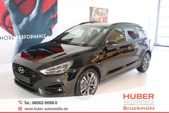 Hyundai i30 - GO+ 1.0 TGDi DCT 73 kW (100 PS) Navigationssystem, Radio, DAB, Android Auto, Apple CarPlay, 2-Zonen-Klimaautomatik, Lenkradheizung, Sitzheizung, Induktionsladen des Smartphones, 17" Leichtmetallfelgen, uvm.