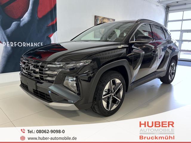 Hyundai TUCSON - GO+ 1.6 T-GDI Hybrid 4WD AT 158 kW / 215 PS 2-Zonen-Klimaautomatik, Android Auto, Apple CarPlay, Voll-LED Scheinwerfer, Keyless Go, Navigationssystem, Virtual Cockpit, 18 Zoll Leichtmetallfelgen, uvm.