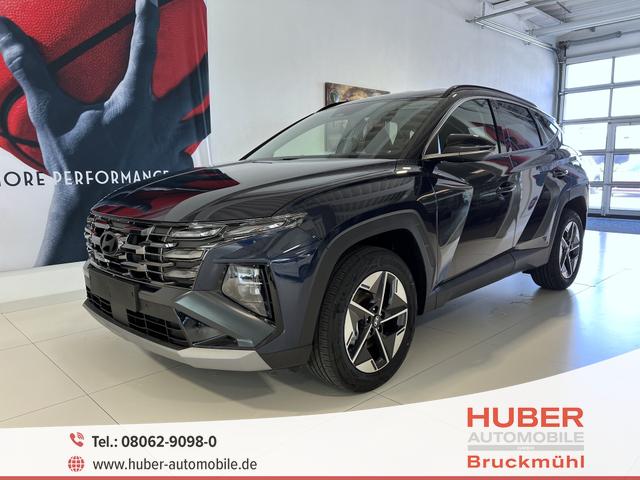 Hyundai TUCSON - GO+ 1.6 T-GDI Hybrid 4WD AT 158 kW / 215 PS Zwei-Ton-Lackierung, 2-Zonen-Klimaautomatik, Android Auto, Apple CarPlay, Voll-LED Scheinwerfer, Keyless Go, Navigationssystem, Virtual Cockpit, 18 Zoll Leichtmetallfelgen, uvm.