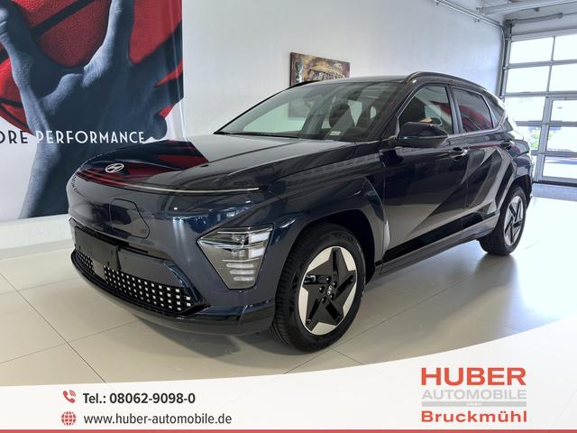 Hyundai KONA - GO 65,4 kWh 160 kW (218 PS) Sitzheizung, Lenkradheizung, Navigationssystem, Apple CarPlay, Android Auto, 2-Zonen-Klimaautomatik, Verkehrszeichenerkennung, ACC, Virtual Cockpit, LED-Scheinwerfer, 17" Leichtmetallfelgen, uvm.