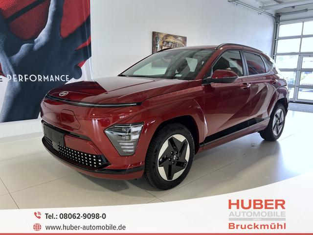 Hyundai KONA - GO 65,4 kWh 160 kW (218 PS) Sitzheizung, Lenkradheizung, Navigationssystem, Apple CarPlay, Android Auto, 2-Zonen-Klimaautomatik, Verkehrszeichenerkennung, ACC, Virtual Cockpit, LED-Scheinwerfer, 17" Leichtmetallfelgen, uvm.