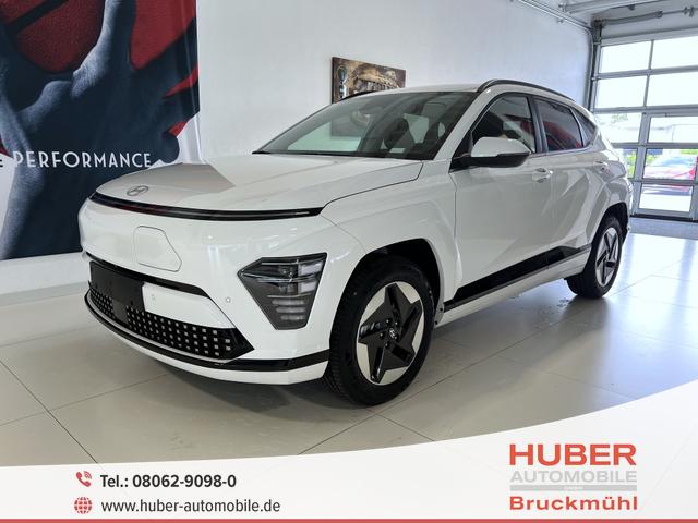 Hyundai KONA - GO 65,4 kWh 160 kW (218 PS) Sitzheizung, Lenkradheizung, Navigationssystem, Apple CarPlay, Android Auto, 2-Zonen-Klimaautomatik, Verkehrszeichenerkennung, ACC, Virtual Cockpit, LED-Scheinwerfer, 17" Leichtmetallfelgen, uvm.