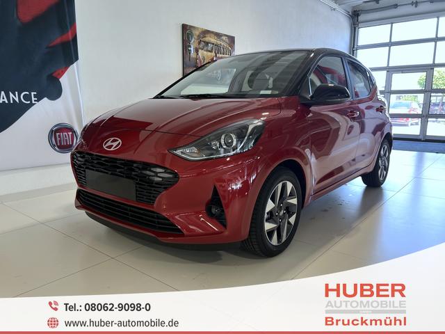 Hyundai i10 - Trend Line 1,2 MT 61 kW (84 PS) Klimaautomatik, Lenkradheizung, Sitzheizung, Radio, DAB, Android Auto & Apple CarPlay, Lichtsensor, Tempomat, Spurhalteassistent, Verkehrszeichenerkennung, Rückfahrkamera, Privacy Glass, 15 Z Leichtmetallfelgen, uvm.