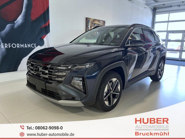Hyundai TUCSON - GO+ 1.6 T-GDI Hybrid 4WD AT 158 kW / 215 PS Panorama Dach, Smart Sense-Paket, 2-Zonen-Klimaautomatik, Android Auto, Apple CarPlay, Voll-LED Scheinwerfer, Keyless Go, Navigationssystem, Virtual Cockpit, 18 Zoll Leichtmetallfelgen, uvm.