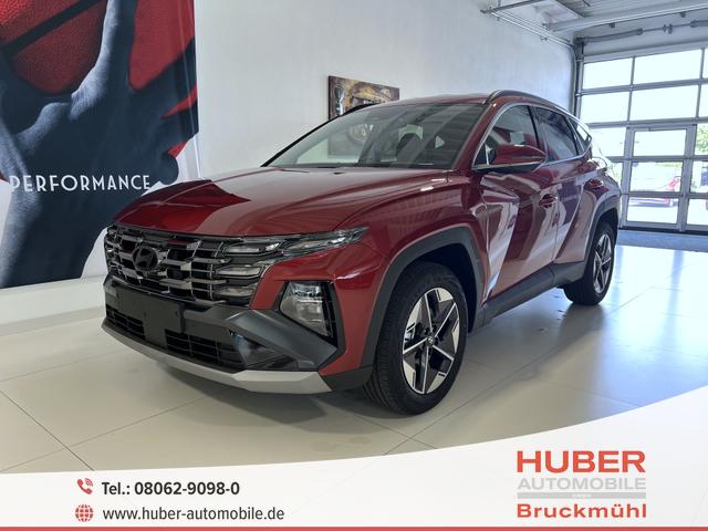 Hyundai TUCSON - GO+ 1.6 T-GDI Hybrid 4WD AT 158 kW / 215 PS Smart Sense-Paket, 2-Zonen-Klimaautomatik, Android Auto, Apple CarPlay, Voll-LED Scheinwerfer, Keyless Go, Navigationssystem, Virtual Cockpit, 18 Zoll Leichtmetallfelgen, uvm.