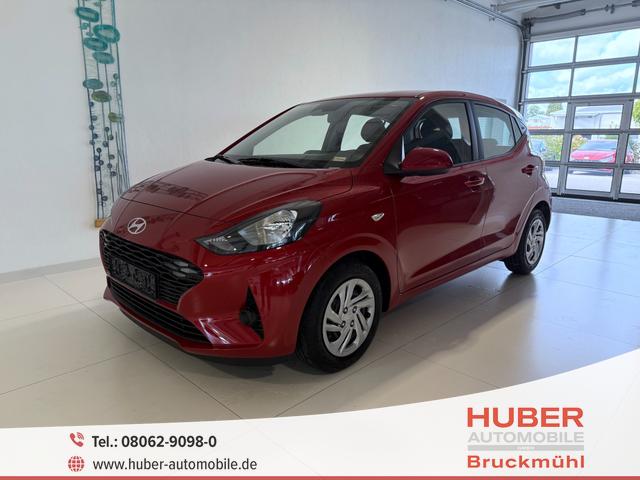 Hyundai i10 - GO 1.0 MT 46 kW (63 PS) Klimaanlage, Sitzheizung, Lenkradheizung, Navigationssystem, Radio, DAB, Bluetooth, Android Auto, Apple CarPlay, Rückfahrkamera, Einparkhilfe hinten, Fernlichtassistent, Lichtsensor, uvm.