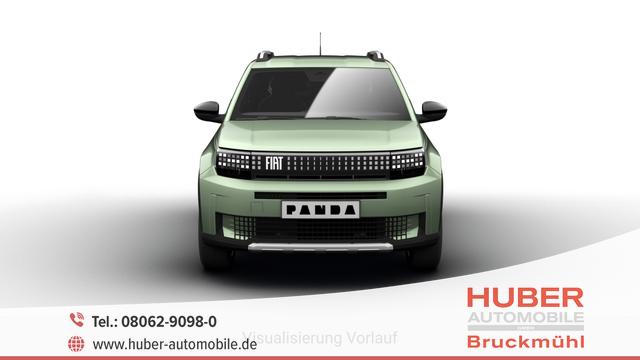 Fiat Panda - La Prima HYBRID 1.2 eDCT 81 kW (110 PS) Klimaautomatik, Radio, DAB, Navigationssystem, Lenkradheizung, Sitzheizung, Induktionsladen für Smartphones, LED-Scheinwerfer, Lichtsensor, Regensensor, Tempomat, 17 Zoll Leichtmetallfelgen, uvm