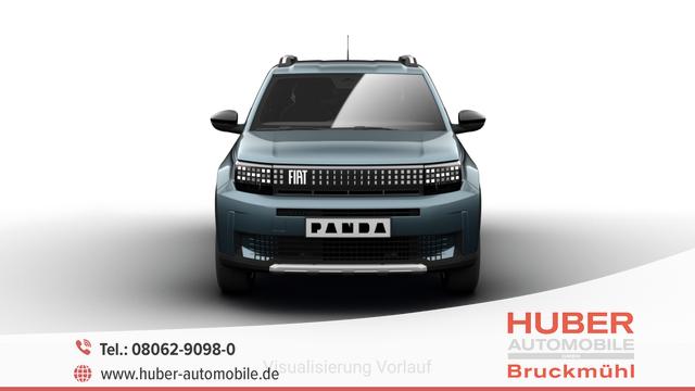 Fiat Panda - La Prima HYBRID 1.2 eDCT 81 kW (110 PS) Klimaautomatik, Radio, DAB, Navigationssystem, Lenkradheizung, Sitzheizung, Induktionsladen für Smartphones, LED-Scheinwerfer, Lichtsensor, Regensensor, Tempomat, 17 Zoll Leichtmetallfelgen, uvm