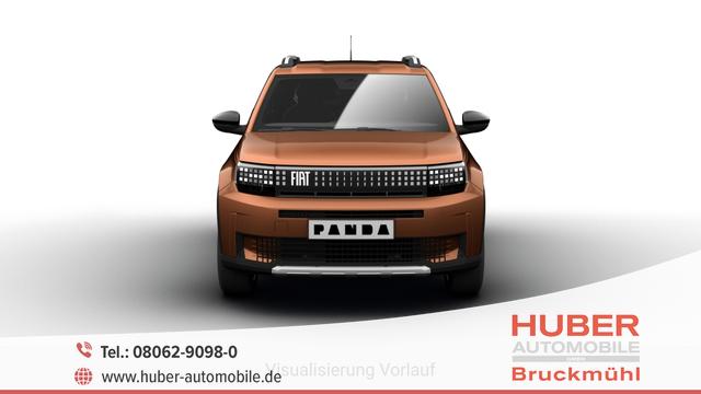 Fiat Panda - La Prima HYBRID 1.2 eDCT 81 kW (110 PS) Klimaautomatik, Radio, DAB, Navigationssystem, Lenkradheizung, Sitzheizung, Induktionsladen für Smartphones, LED-Scheinwerfer, Lichtsensor, Regensensor, Tempomat, 17 Zoll Leichtmetallfelgen, uvm
