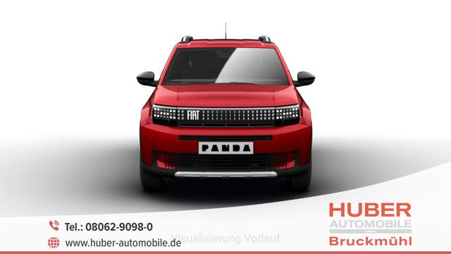 Fiat Panda - La Prima HYBRID 1.2 eDCT 81 kW (110 PS) Klimaautomatik, Radio, DAB, Navigationssystem, Lenkradheizung, Sitzheizung, Induktionsladen für Smartphones, LED-Scheinwerfer, Lichtsensor, Regensensor, Tempomat, 17 Zoll Leichtmetallfelgen, uvm