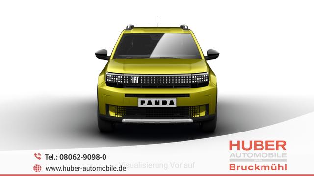 Fiat Panda - La Prima HYBRID 1.2 eDCT 81 kW (110 PS) Klimaautomatik, Radio, DAB, Navigationssystem, Lenkradheizung, Sitzheizung, Induktionsladen für Smartphones, LED-Scheinwerfer, Lichtsensor, Regensensor, Tempomat, 17 Zoll Leichtmetallfelgen, uvm