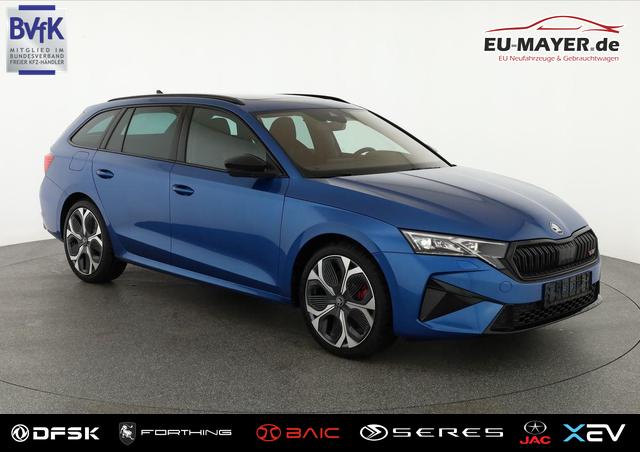 Lagerfahrzeug Skoda Octavia Combi - RS 2.0 TSI DSG, Facelift, Pano, AHK, 19 Zoll, Canton, el. Klappe, Navi, Matrix, sofort