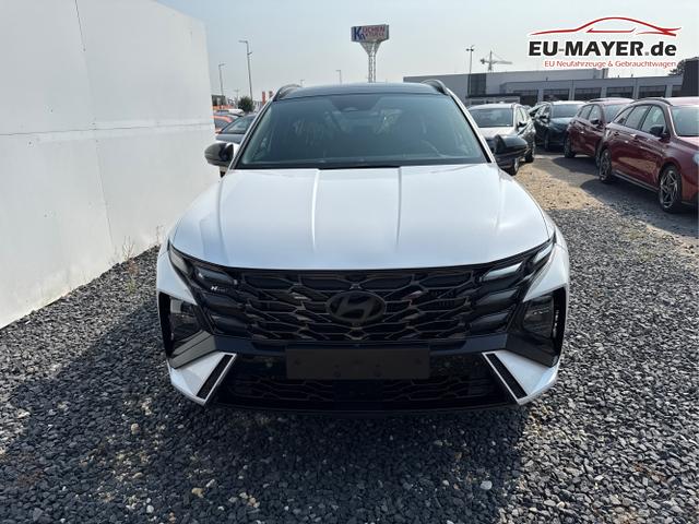 Hyundai / TUCSON / Wei&szlig; / / / 4WD AUT N-LINE PANO ACC ECC 360 KRELL HUD SHZ 