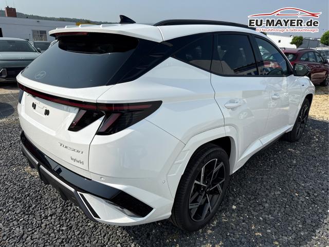 Hyundai / TUCSON / Wei&szlig; / / / 4WD AUT N-LINE PANO ACC ECC 360 KRELL HUD SHZ 