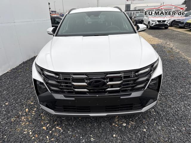 Hyundai / TUCSON / Wei&szlig; / / / MHEV DCT ACC SHZ 360 MATRIX KRELL 