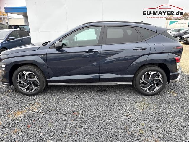Hyundai / KONA / Blau / / / 1.6 4WD T-GDi DCT N-LINE SHZ NAVI ACC RFK