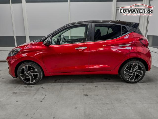 Hyundai i10 PREMIUM AUT SHZ SMART KEY KLIMAAUTOMATIK AMBIENTE ALU RFK PDC NAVI 