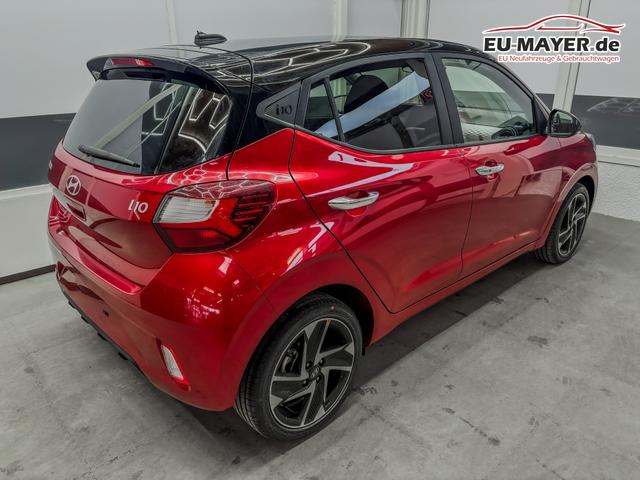 Hyundai i10 PREMIUM AUT SHZ SMART KEY KLIMAAUTOMATIK AMBIENTE ALU RFK PDC NAVI 