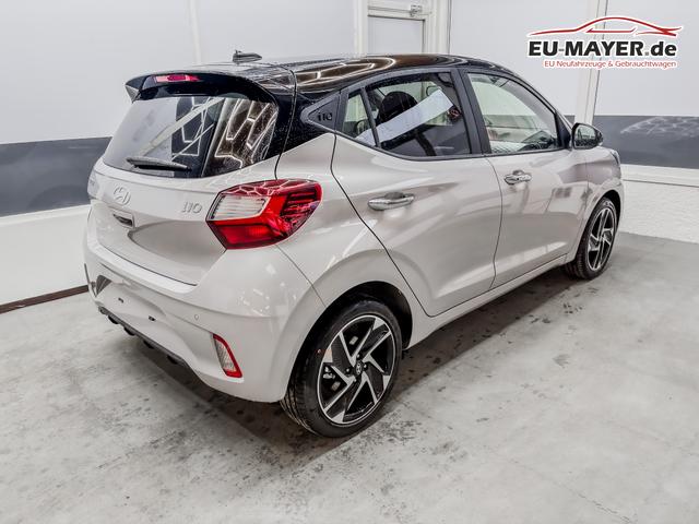Hyundai i10 PREMIUM AUT SHZ SMART KEY KLIMAAUTOMATIK AMBIENTE ALU RFK PDC NAVI 