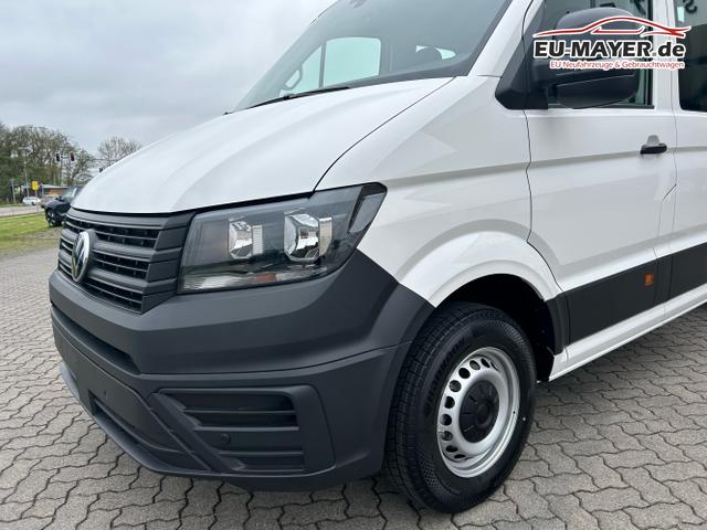 Volkswagen / Crafter Pritsche DoKa / Wei&szlig; / / / 35 2.0 TDI MR DSG / 5 J. Garantie
