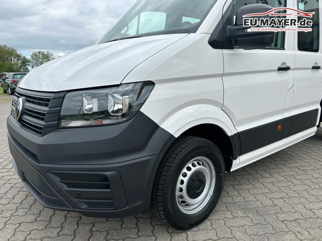 Volkswagen / Crafter Pritsche DoKa / Wei&szlig; / / / 35 2.0 TDI MR DSG 4x4 / 5 J. Garantie