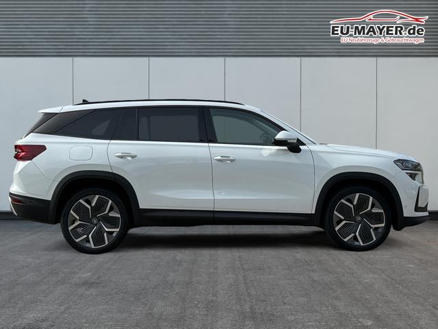 Skoda / Kodiaq / Wei&szlig; / / / LEDER+AHK+PANO+MATRIX+360 KAM+eHK+20 LM, Beispielbilder, ggf. teilweise mit Sonderausstattung