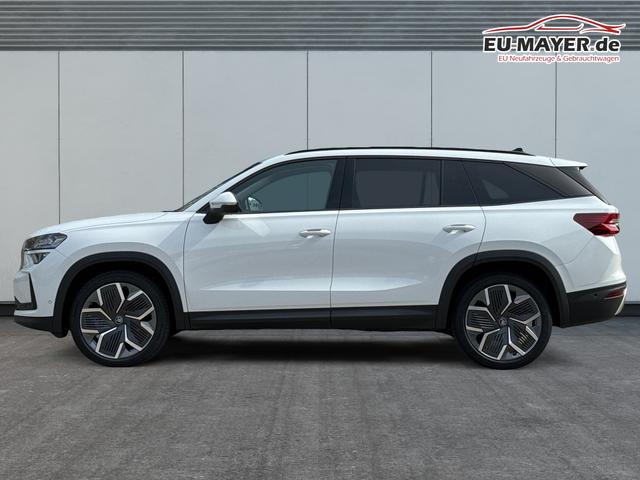Skoda / Kodiaq / Wei&szlig; / / / LEDER+AHK+PANO+MATRIX+360 KAM+eHK+20 LM, Beispielbilder, ggf. teilweise mit Sonderausstattung
